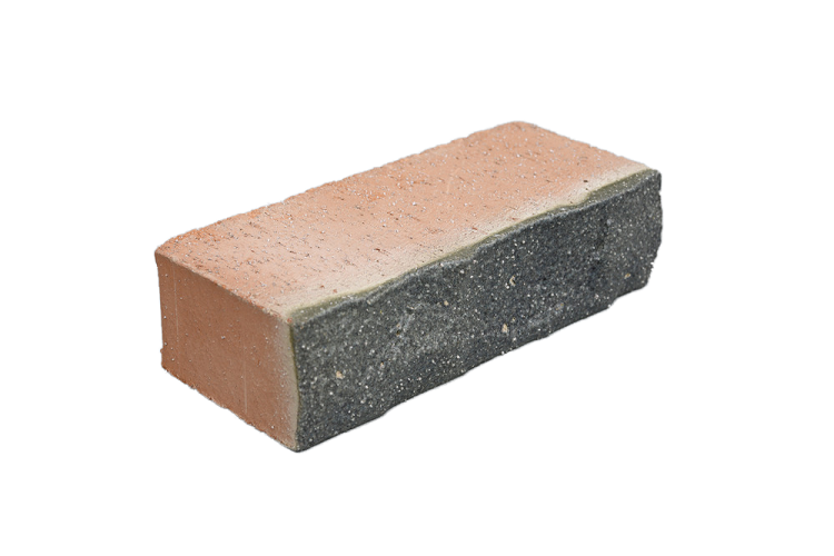 Кирпич декоративный полнотелый колотый «Темный Кварц» 1 НФ